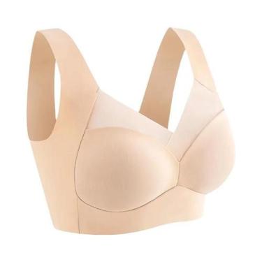 Imagem de Sutiãs Esportivos De Renda Para Mulheres plus Size, Bralette Sem Costu