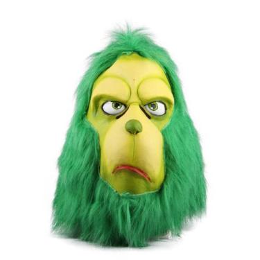 Imagem de Máscara de cosplay Grinch Halloween Carnival Easter Latex tamanho únic