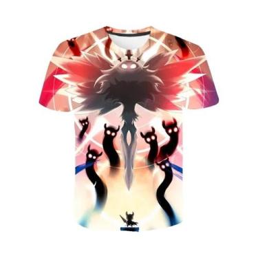 Imagem de Camisetas Casuais Infantis Com Desenhos Animados, Hollow Knight, Estam