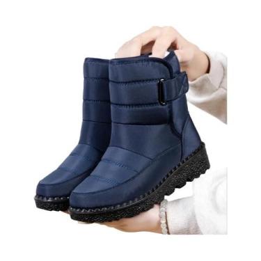Imagem de Botas De Inverno Femininas plus Size À Prova De Vento E Água, Quentes,