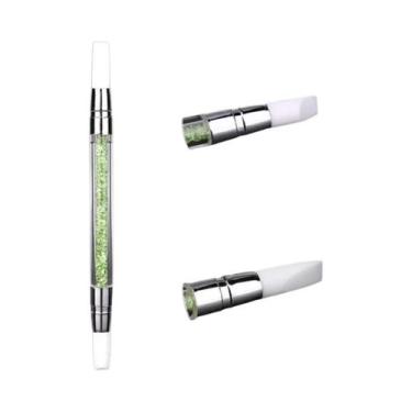 Imagem de Caneta De Escultura De Unhas De Silicone Com Ponta Dupla Ferramenta De