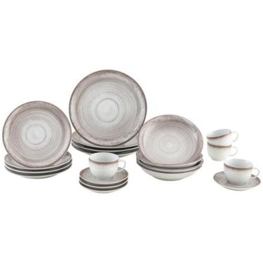 Imagem de Aparelho de Jantar 20 Peças Esfera Cinza Schmidt