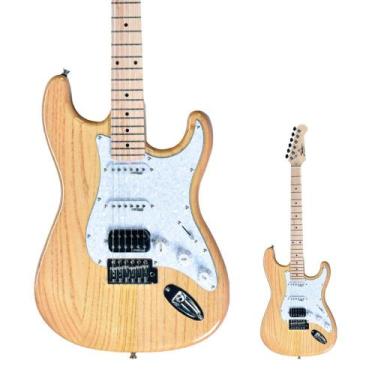 Imagem de Guitarra Strato HSS Ash Shelter SSW ASH PRO Natural