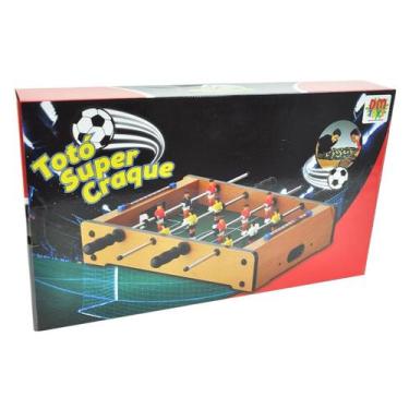 Imagem de Jogo Pebolim Totó Super Craque 50cm - DM Toys