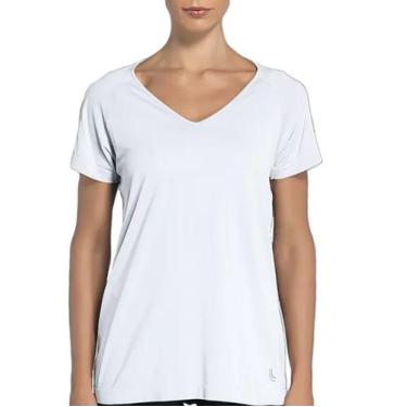 Imagem de Camiseta Manga Curta Feminina Roupa Academia Ginástica Fitness Lupo, P