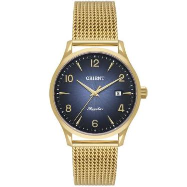 Imagem de Relógio ORIENT feminino analógico azul saphira FGSS1249 D2KX