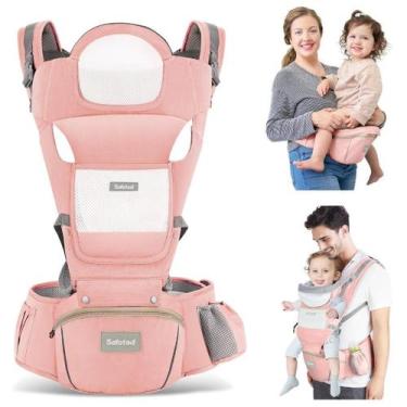 Imagem de Canguru Para Bebe 0-3 Anos Ergonômico 3 Em 1 Estilo Canguru Frontal In