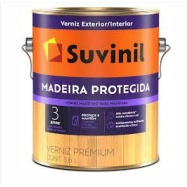 Imagem de Verniz Suvinil Madeira Maritimo Suvinil 3,6lt Fosco, Natural