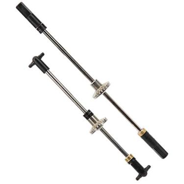 Imagem de Kit de engrenagens do eixo de metal traseiro dianteiro, preto RC Car Engrenagem do eixo de metal traseiro dianteiro, MN91K e MN45 para MN90 e MN90K e MN91 MN96K e MN99 e MN99K MN45K e MN96