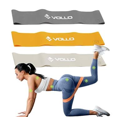 Imagem de Kit Mini Band 3 Intensidades - Elástico Extensor Funcional