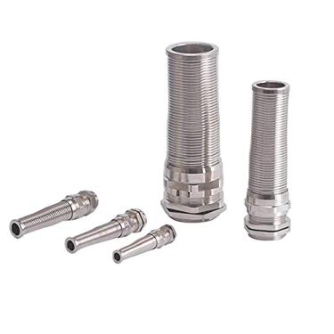 Imagem de PG9 Cabo de aço inoxidável para glândula de cabo antidobra conector protetor de fio (PG9 e M16)