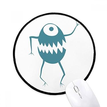 Imagem de DIYthinker Cyclops Criatura Alienígena Mouse Pad Desktop Office Tapete Redondo para Computador