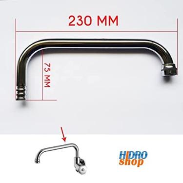 Imagem de Bica Lorenzetti Longa Em U Para Torneira 1164 C26 e C28 - T223