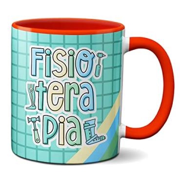 Imagem de Caneca Fisioterapeuta Profissional Fisioterapia Profissão (Vermelha)