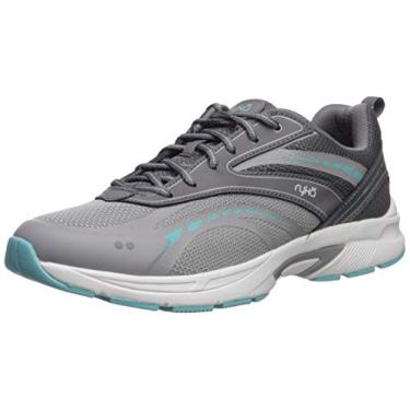 Imagem de T nis de caminhada feminino Ryka Sky 2, Qt Grey, 6 Wide