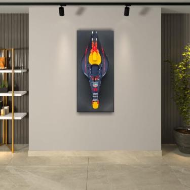 Imagem de Quadro 3D Carenagem Carro F1 Cockpit RB18 MV 2022 G53 - Gran Belo