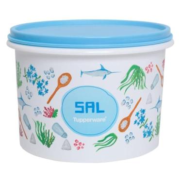 Imagem de "Tupperware Tupper Caixa Sal 1,3 Kg Floral"