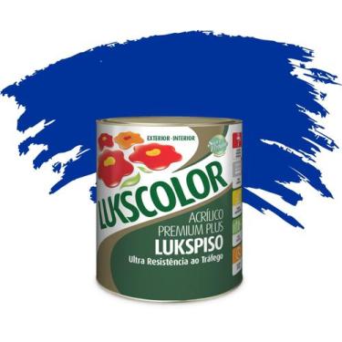 Imagem de Tinta Piso 900ml Lukspiso 1/4 Lukscolor, AZUL
