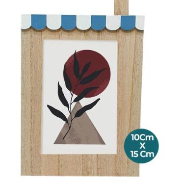 Imagem de Porta Retrato Foto De Mesa Vertical 10Cm x 15cm Acetato Decoração Mold