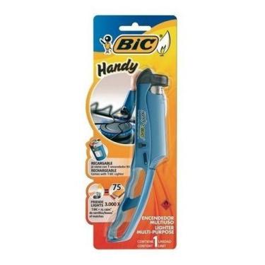 Imagem de Acendedor De Fogão Isqueiro Bic Handy Multiuso Recarregável