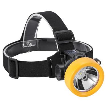 Imagem de Yongkist Farol De Mineração, Luz Caça, Guaxinim, Recarregável, Lanterna Com 7 Leds, À Prova Explosão, Capacete Rígido Bk3000 Para Pesca E Caminhada (Amarelo)