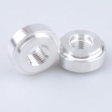 Imagem de AC PERFORMANCE -4 AN liga de alumínio natural AN4 solda fêmea em Bung, 4AN 7/16x20 rosca soldável Bung Fitting, pacote com 2