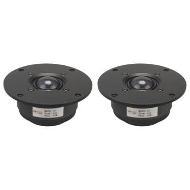 Imagem de HIFIDIY LIVE 2 unidades de alto-falante tweeter HiFi 10.1 cm 28-core membrana de seda transparente 6OHM 30W Home Film Treble Speaker S1-104