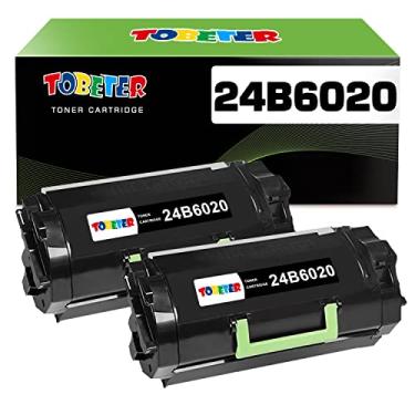 Imagem de ToBeter Toner Remanufaturado 24B6020 2Pk 35.000 Páginas De Substituição Para Impressoras Xm7155 Xm7155X Xm7163 Xm7163X Xm7170 Xm7170X Xm5270 Xm7263 (Preto)