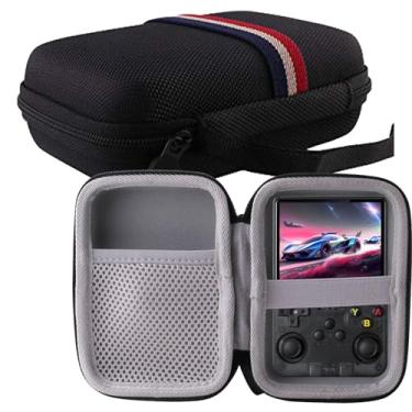 Imagem de WERJIA Estojo rígido compatível com console de jogos portátil retrô R40S Pro/R35 Plus/R36S (para R36S)