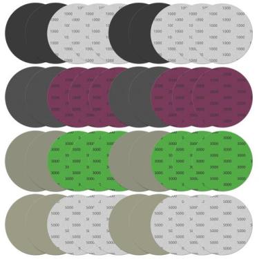 Imagem de Discos de lixar Rolokit 40 unidades de 5 polegadas úmidos/secos 1000/2