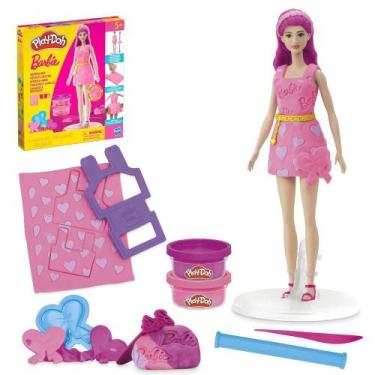 Imagem de Massa de Modelar Play-Doh Barbie Corações e Penteados - Hasbro