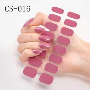 Imagem de Adesivo Gel Para Unhas Esmalte Autocolante Nail Art Luz Uv - Katheon, 