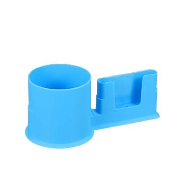 Imagem de Zntezed Suporte de copo de paddleboard, suporte de copo de caiaque sem ponta e acessórios de prancha de stand up, suporte de bebida de stand up paddleboard 2 em 1 para tipos de garrafa de copo e