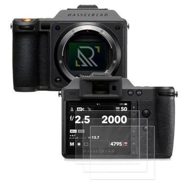 Imagem de Futanwei Película protetora de tela Hasselblad X2D II 100C [pacote com 3] película de vidro temperado HD [antiimpressões digitais] [antiarranhões] [sem bolhas] Compatível com câmera sem espelho de