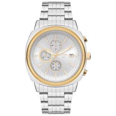 Imagem de Relógio Euro Feminino Delux Prata - EUJS15AB/4K