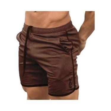 Imagem de Shorts De Corrida Masculinos De Secagem Rápida Em Malha Verão 2024 Esp