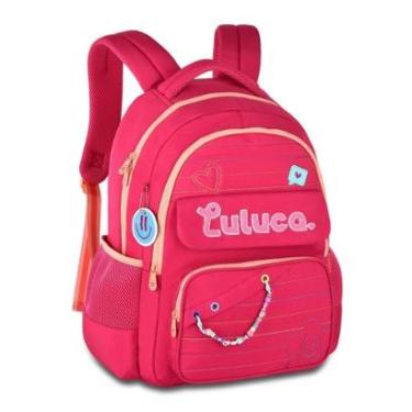 Imagem de Mochila Luluca Bolsa Escolar Meninas Infantil e Juvenil-Feminino
