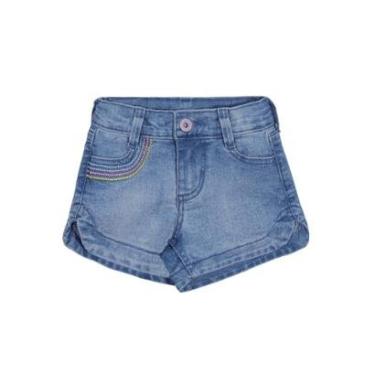 Imagem de Shorts Jeans Infantil Menina Alakazoo-Feminino