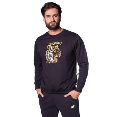 Imagem de Blusão de Moletom Masculino Over Surf Legendary Preto-Masculino