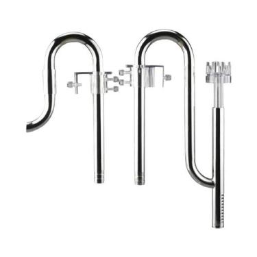 Imagem de Filtro Externo De Aquário Em Aço Inoxidável Com Entrada E Saída De Águ