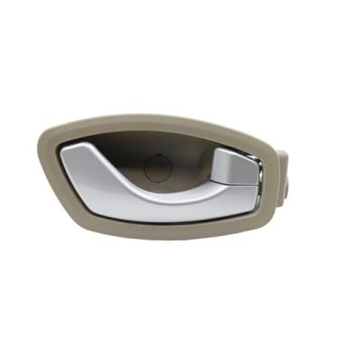 Imagem de Peças de automóvel substituição da maçaneta da abertura da porta interior do carro compatível com Renault Fluence 806715396R 806713870R(Beige rear right)