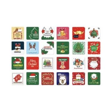 Imagem de Cartões De Natal Para Crianças 24 Peças Mini Cartões De Bênção Para O 