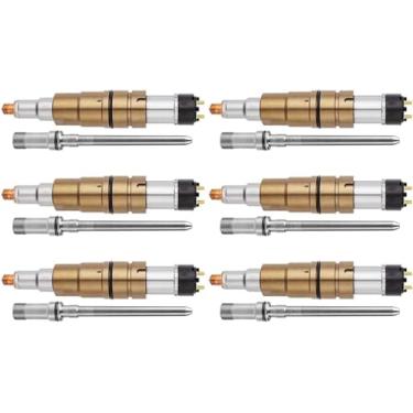 Imagem de 2897320 2897320PX Diesel XPI Injetor de combustível 2894829 Tubo conector 6 peças para motores Cummins ISX X15 ISX15 QSX15 EPA13 caminhões resistentes