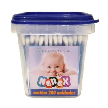 Imagem de Hastes Flexíveis Cotonete Nenex c/200