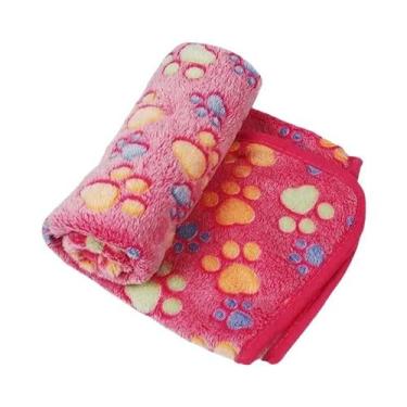Imagem de Cobertor De Desenho Animado Fofo Para Pets, Tapete Macio, Felpudo E Qu