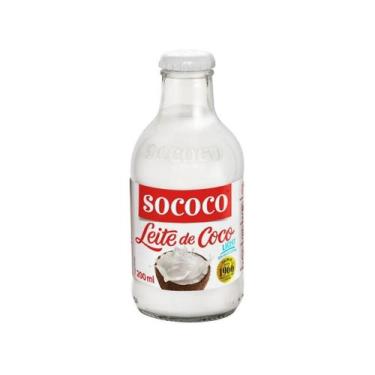 Imagem de Leite de Coco Light Sococo Vidro 200ml