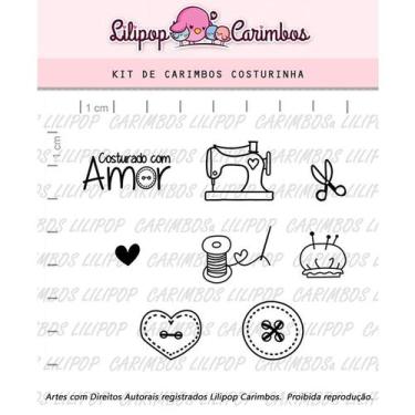Imagem de Carimbo Costurinhas Cod 31000039 - 01 Unidade - Lilipop Carimbos - Riz