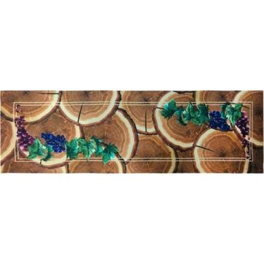 Imagem de Tecido Estampado Para Trilho de Mesa Troncos - Sassarico