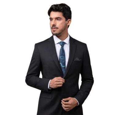 Imagem de Terno poliviscose Atuerpia Prime cor:pretotamanho:52, Preto, 52