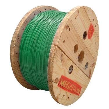 Imagem de Cabo Flexível Megatron 1,5MMx1400M Bobina 750V Verde